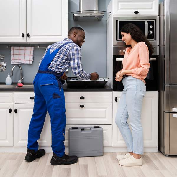 what kind of warranty do you offer on your cooktop repair services in Newton Junction New Hampshire